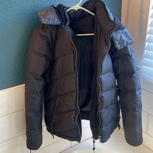 Volcom Down Hooded Snow Puffer Jacket